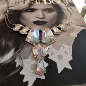 SWAROWSKI Crystal in Aurora Borealis NECKLACE